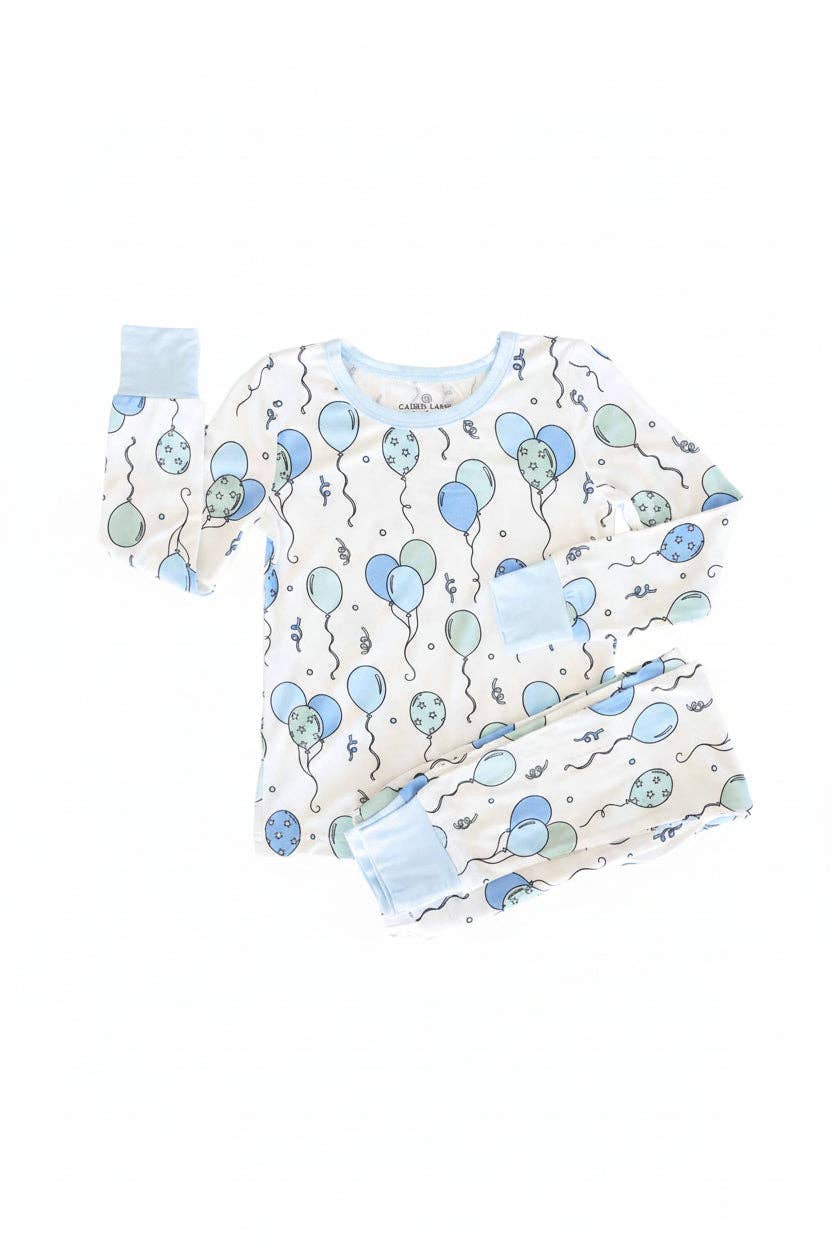 Blue Party Time Pajama