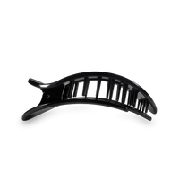 Round Flat Hair Clip | Med. | Jet Black