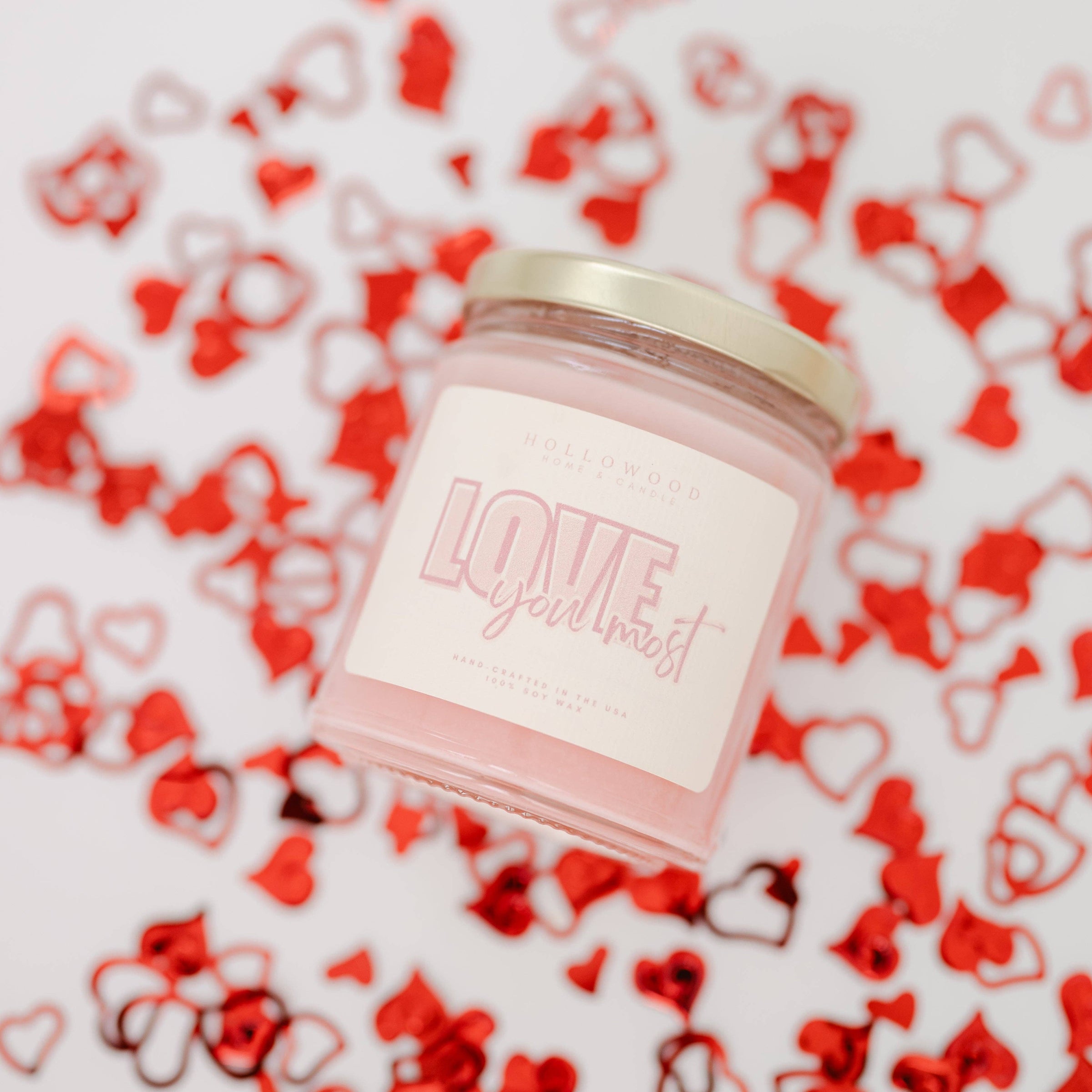Love you most Candle