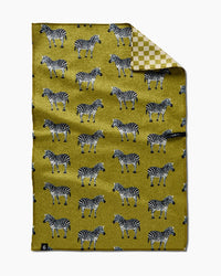 Zebra Way Double Sided Tea Towel