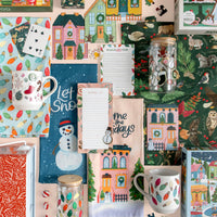Christmas Cottage Mini Greeting Card Box Set