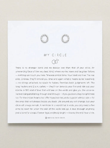 My Circle Stud Earrings