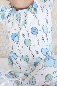 Blue Party Time Pajama
