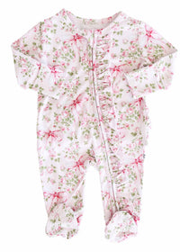 Bows in Bloom Ruffle Footie