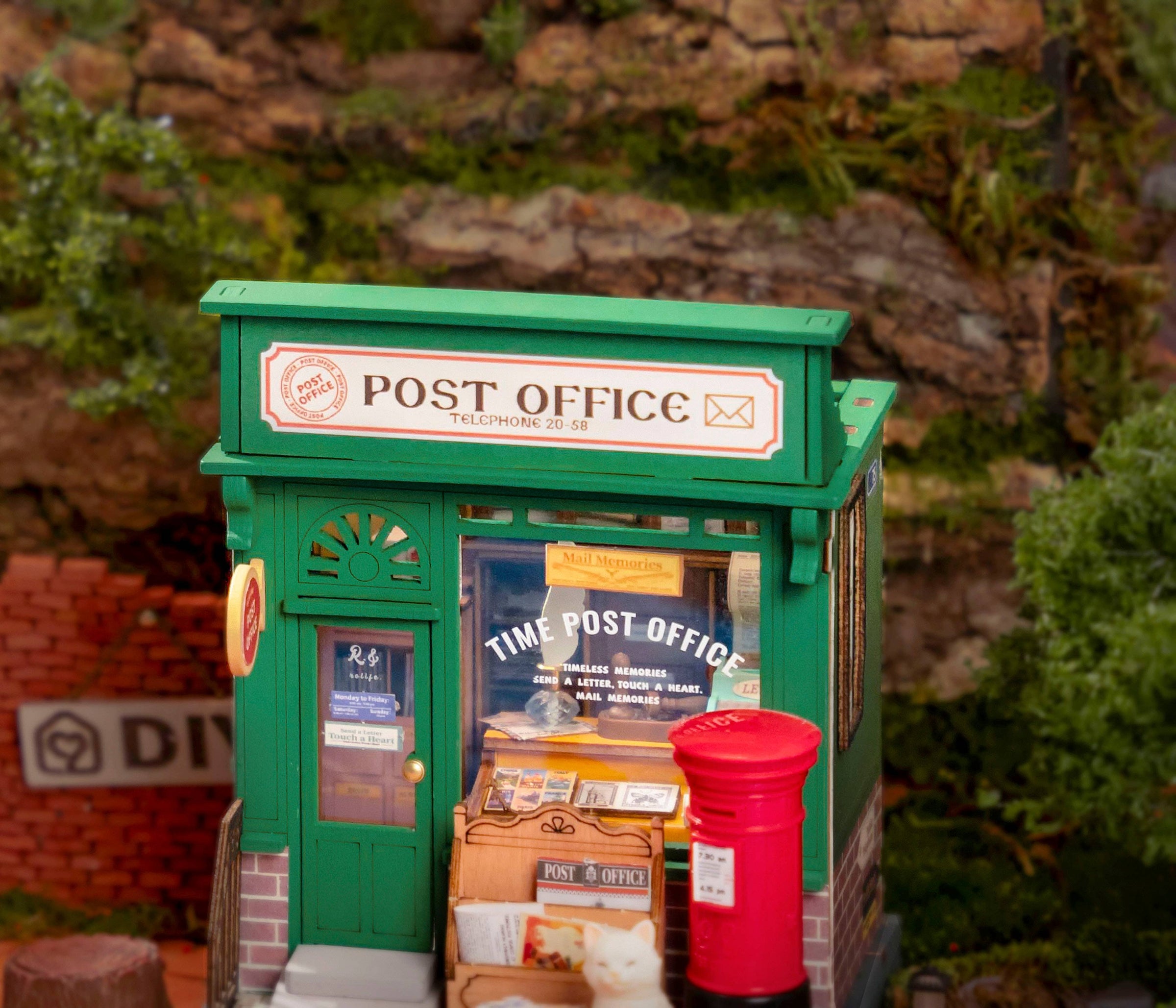 Miniature House Kit: Century Post Office