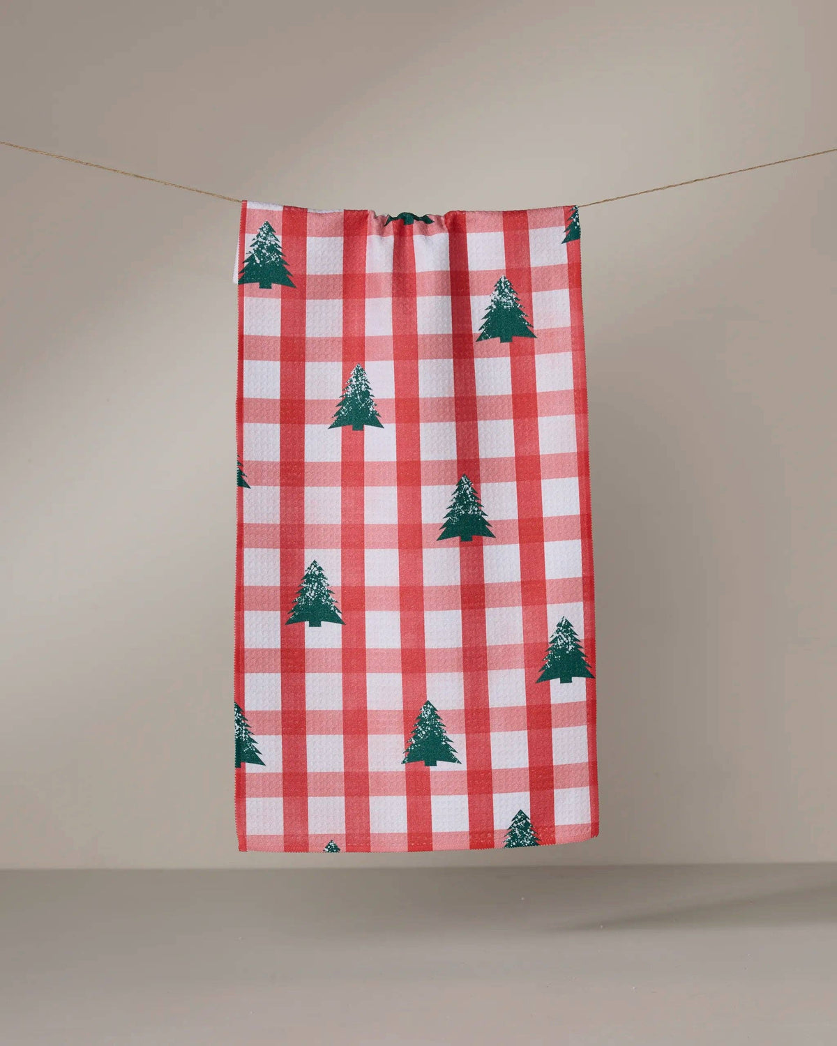 Christmas Pines Mini Towel