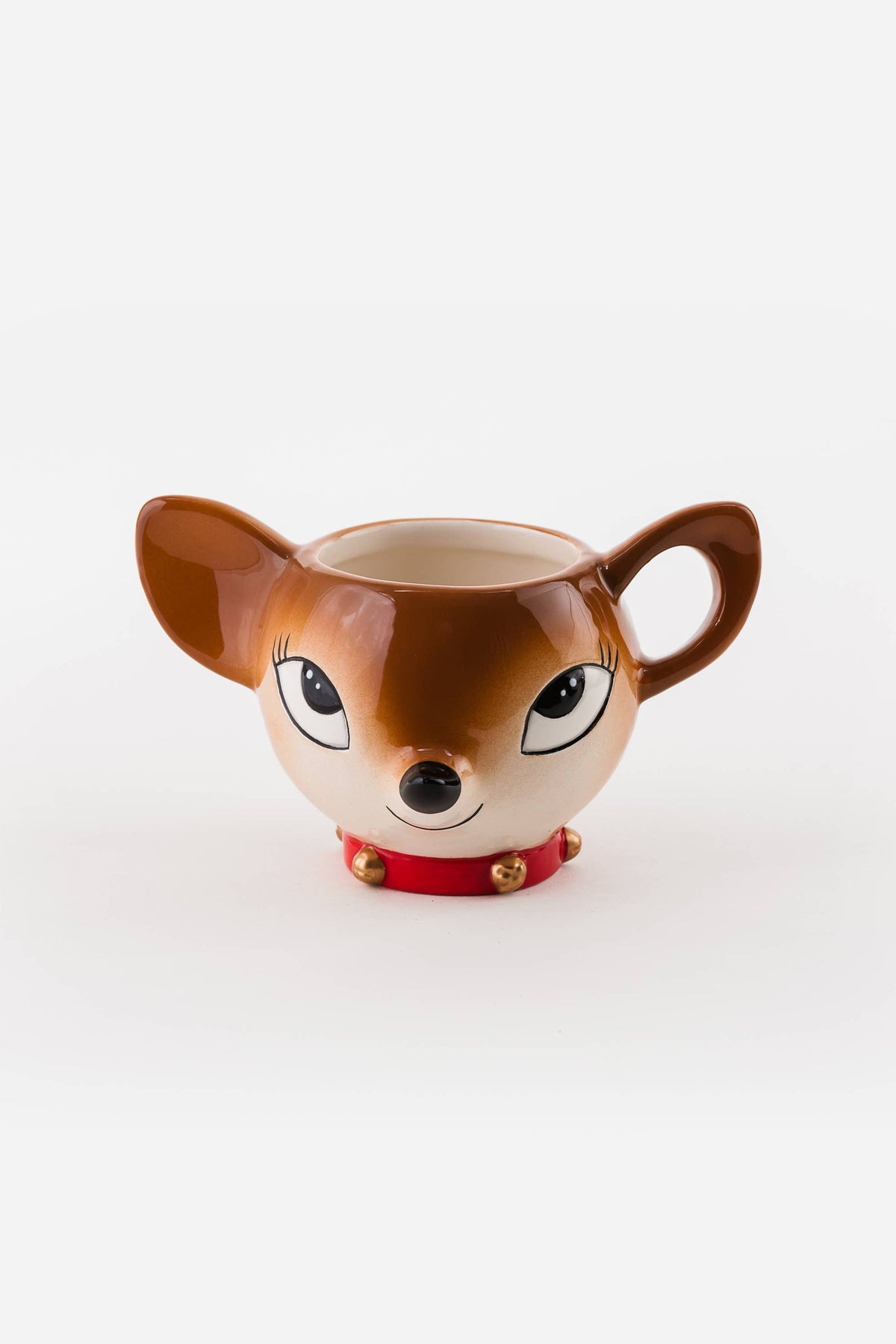 Tinsel Town Deer Ceramic Mug