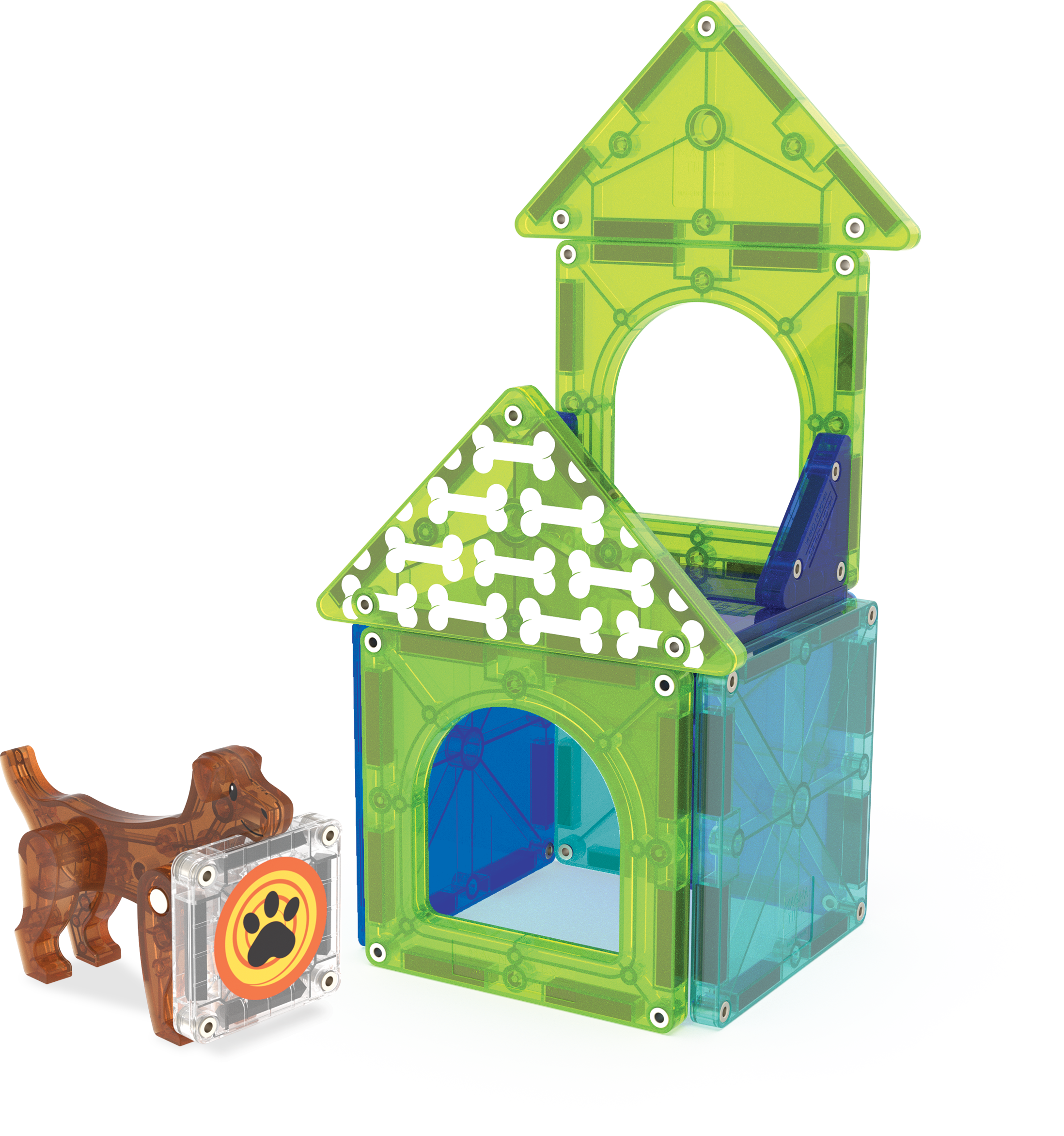 Magna-Tiles Dog House
