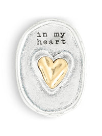 Guardian Angel Visor Clip - Heart