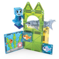 Shark Dive Magna-Tiles Set