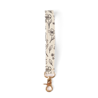 Floral Wristlet Keychains