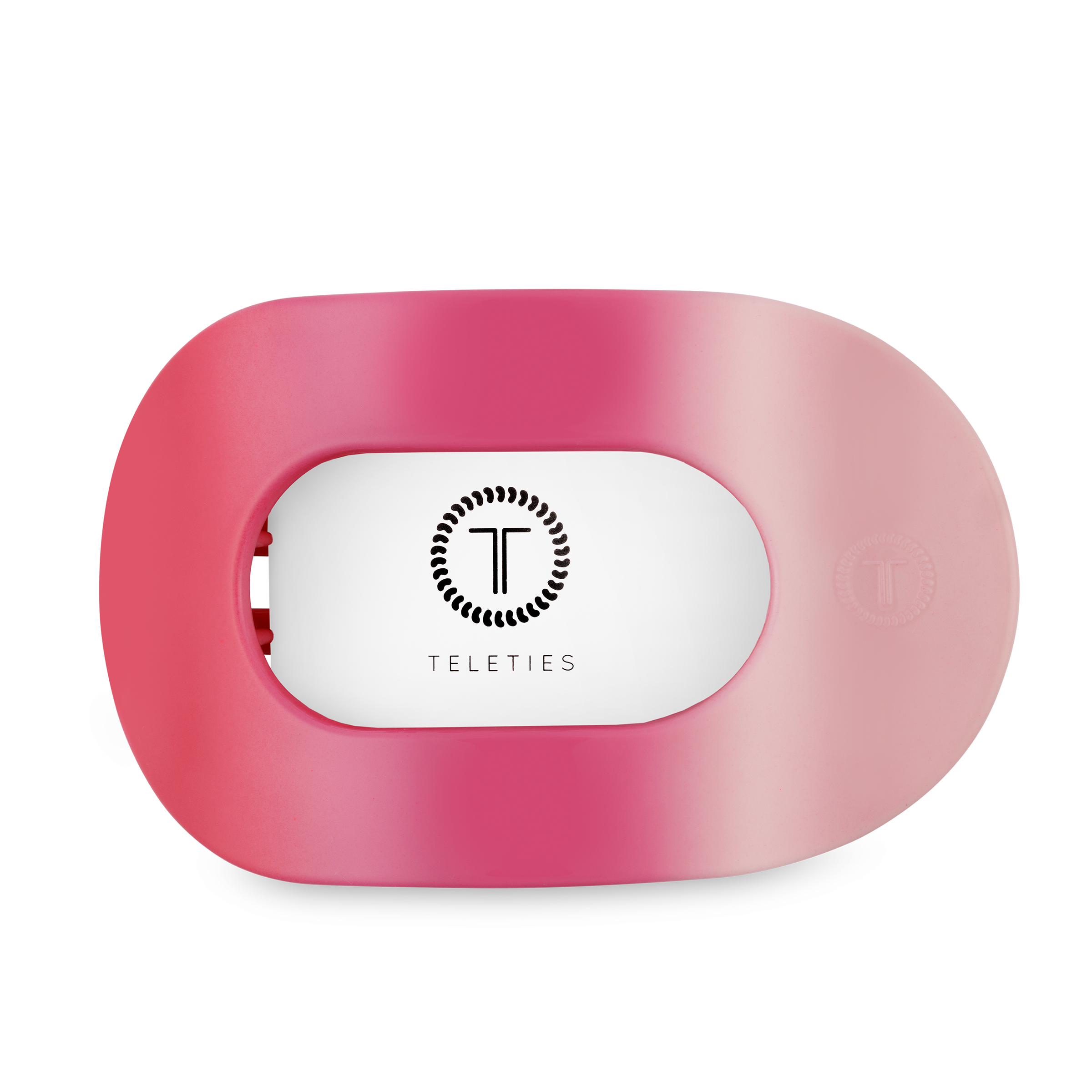 Flat Round Hair Clip | Large | Kiss & Tell