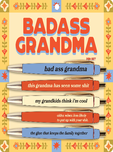 Baddie Grandma Pen Set