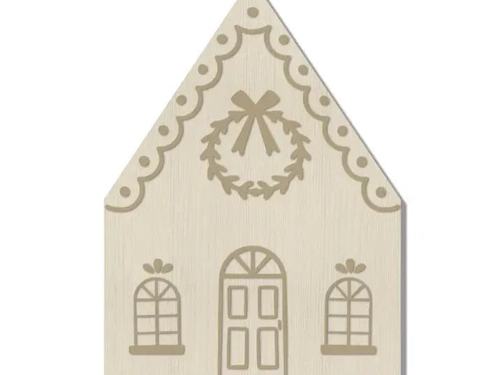 Gingerbread House Cutting Board