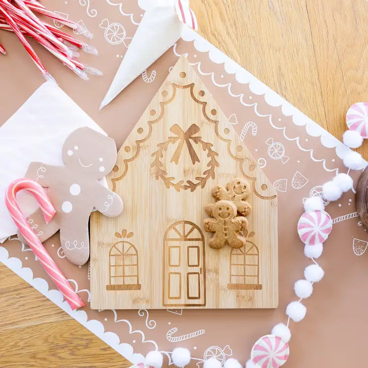 Gingerbread House Cutting Board
