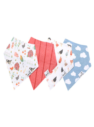 Farm Life Bandana Bibs