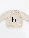 Hi Baby Knit Sweater