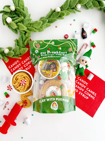 Spaghetti Breakfast Play Dough Kit