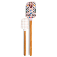 Chicken & Flowers Silicone Spatulas
