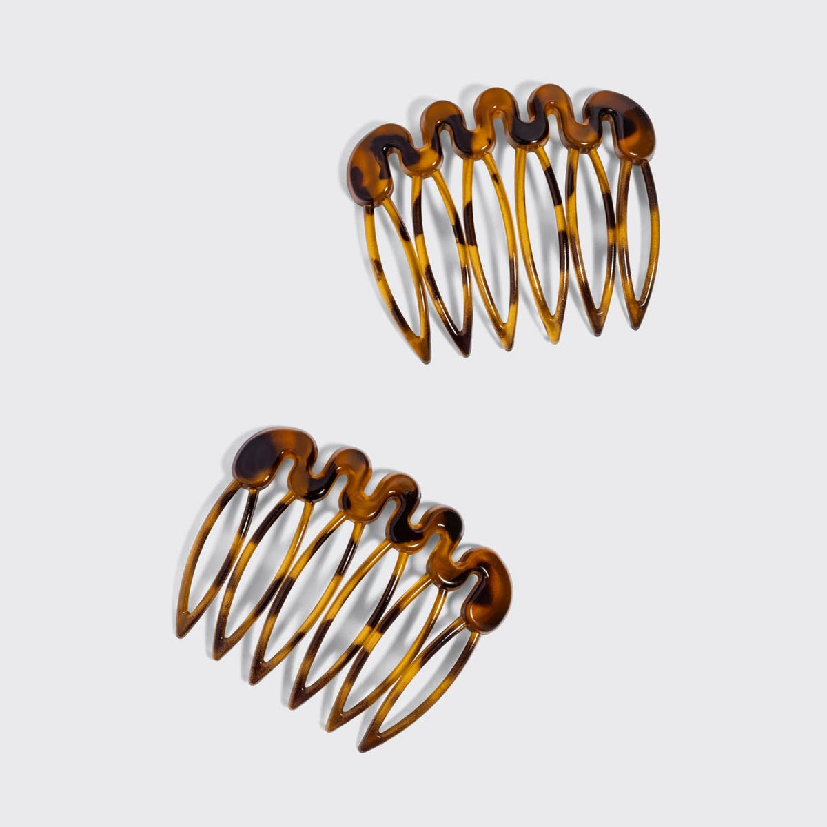 French Hair Combs - Tort