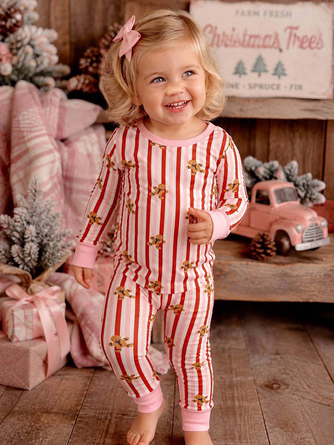 Gingerbread Pink 2-Piece Set