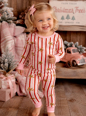 Gingerbread Pink 2-Piece Set