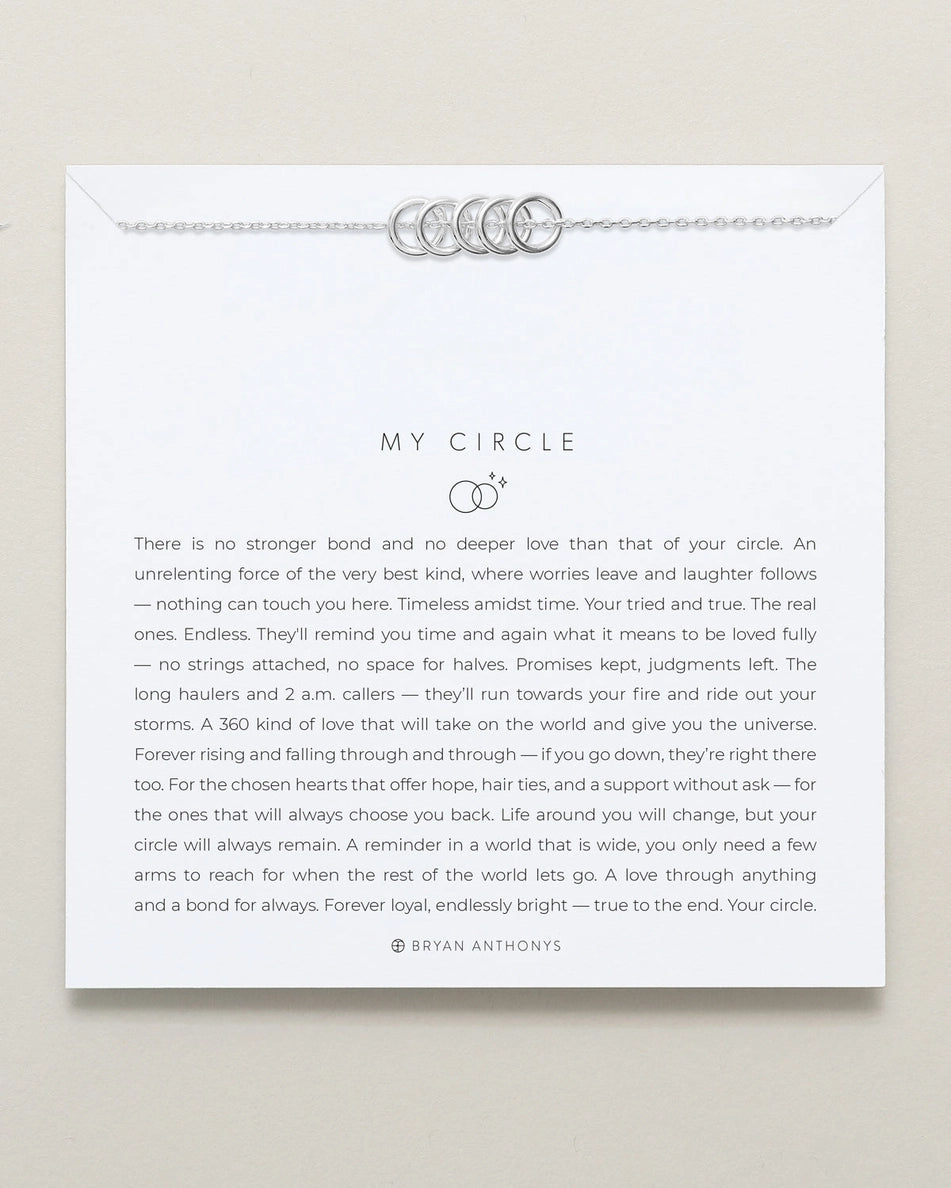 My Circle Dainty Necklace