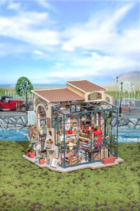 Miniature House Kit: Flower Shop