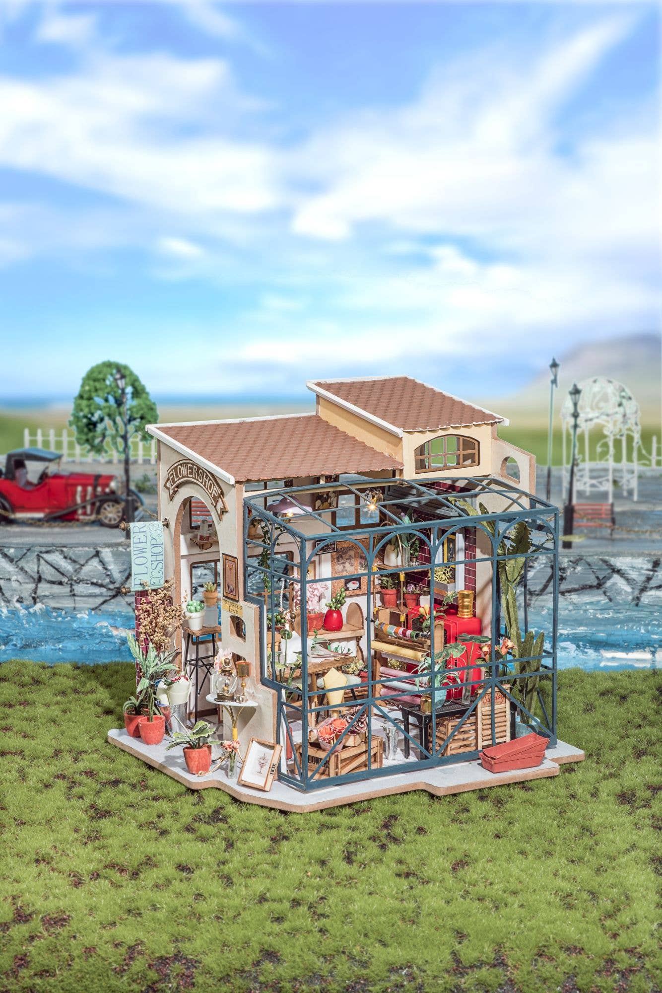 Miniature House Kit: Flower Shop