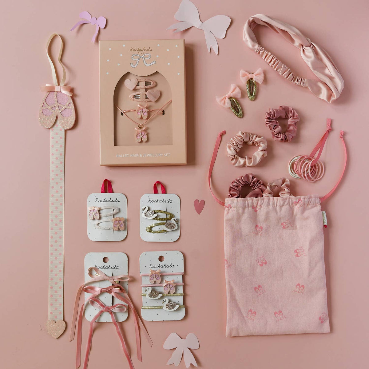 Ballet Shoe Hair Clips