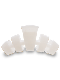 Classic Hair Clip | Small | Coconut White