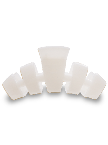 Classic Hair Clip | Small | Coconut White
