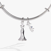 Bridal Gown Charm Bangle