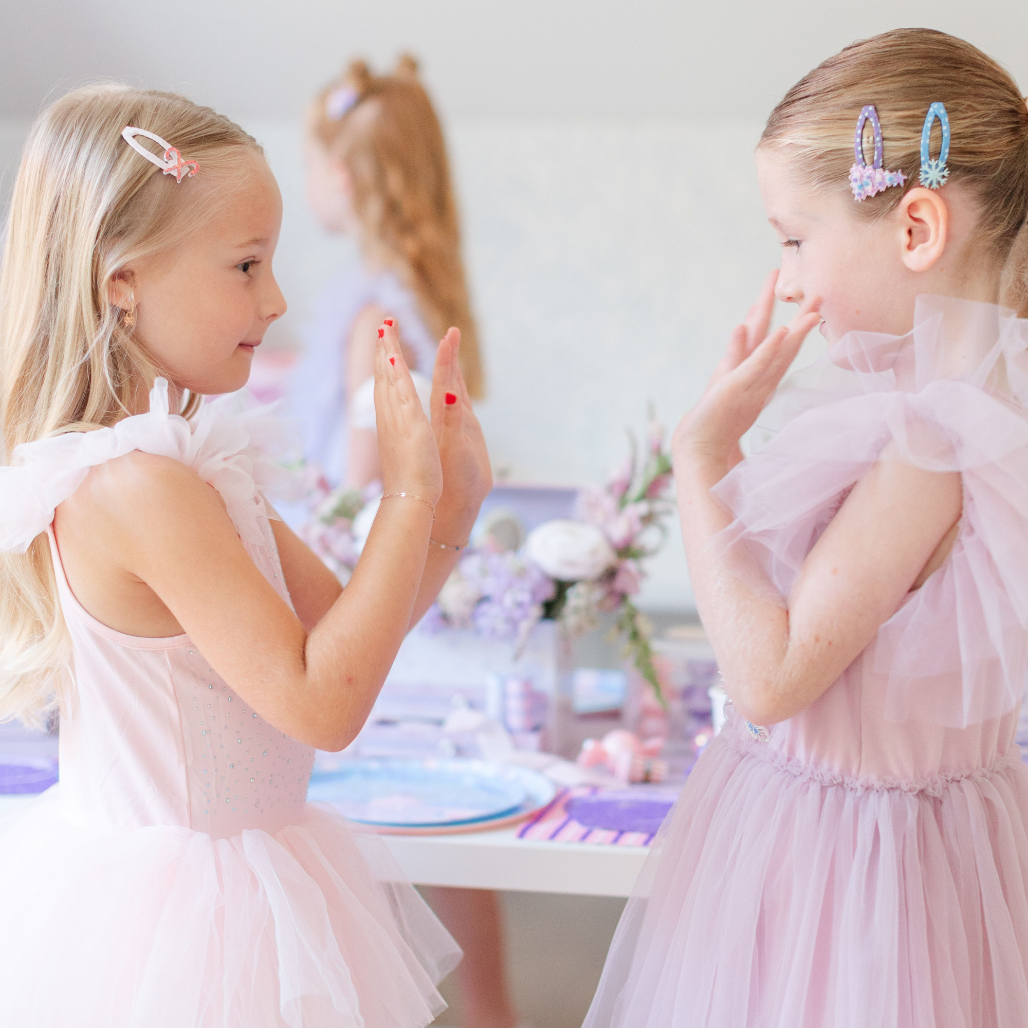 Sugarplum Ballet Hair Clip Set