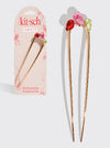 Gemstone French Hair Pin