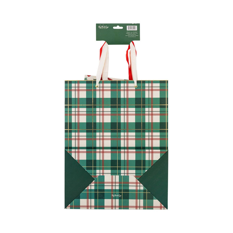 Christmas Bows Gift Bag Set