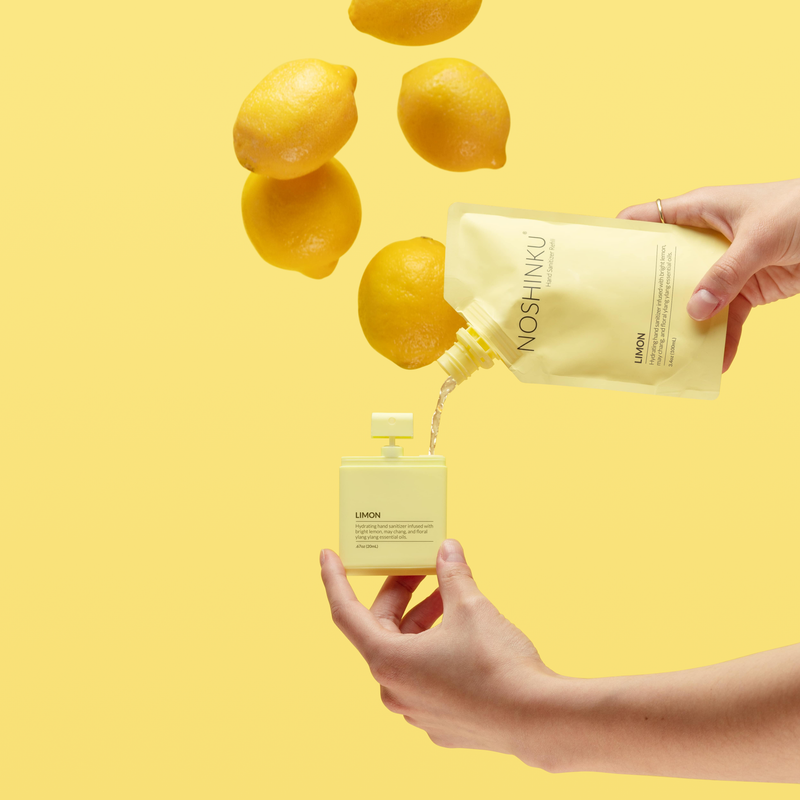 Lemon Hand Sanitizer Refill Pouch
