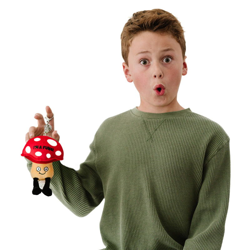Plush Mushroom Bag Charm