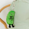 Dill Pickle Bag Charm Plush
