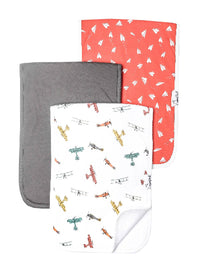 Airplane Burp Cloths