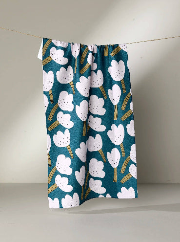 Tulips Tea Towel