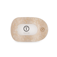 Flat Round Hair Clip | Medium | Soft Surf