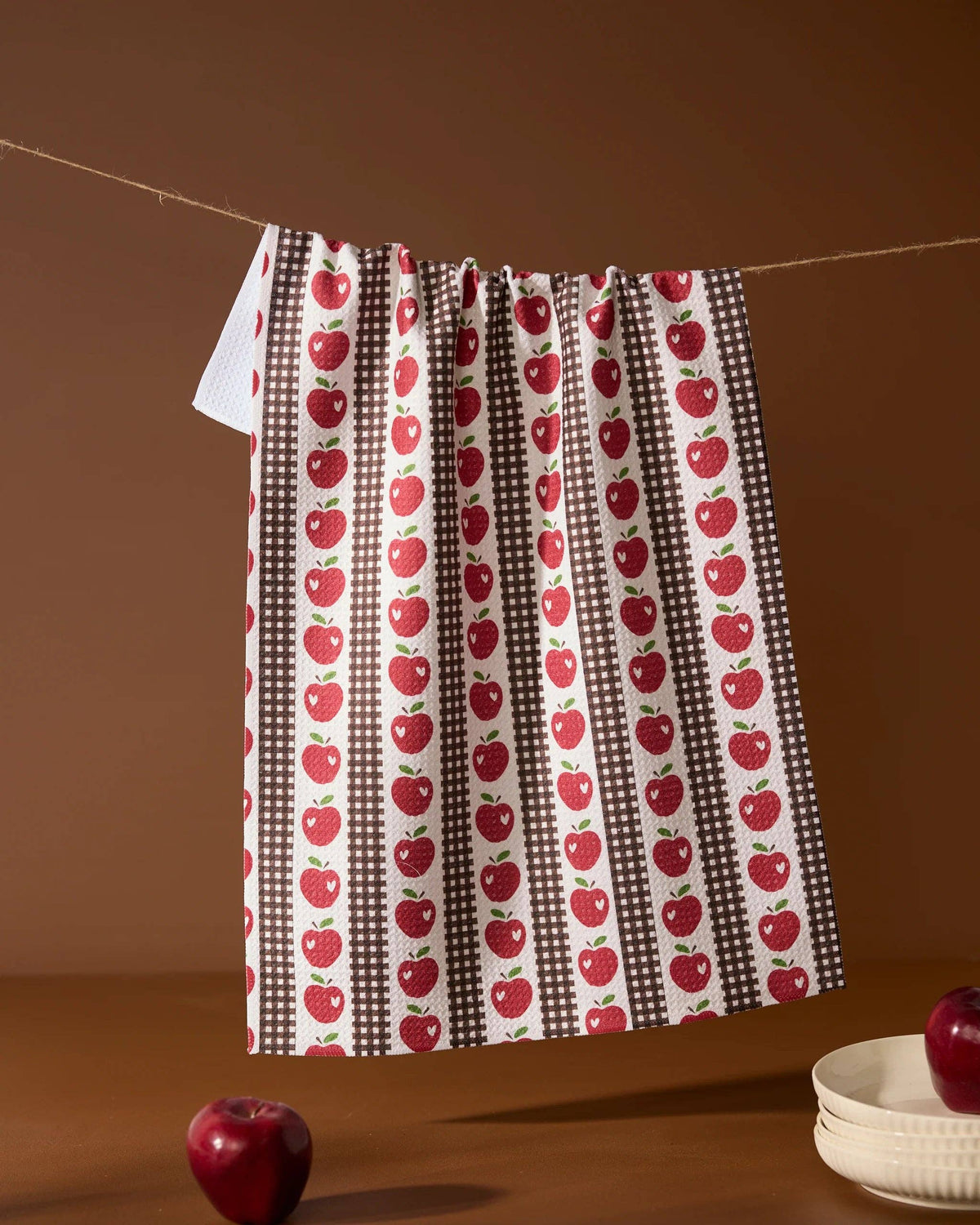 Apple Picking Day Tea Towel