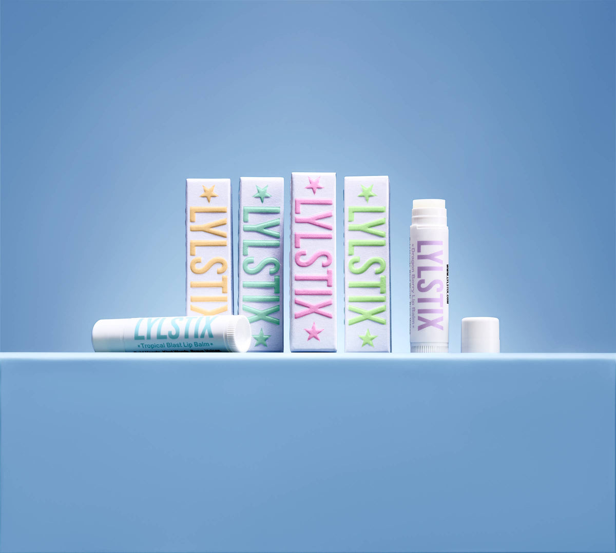 LYLSTIX Peachy Pop Lip Balm