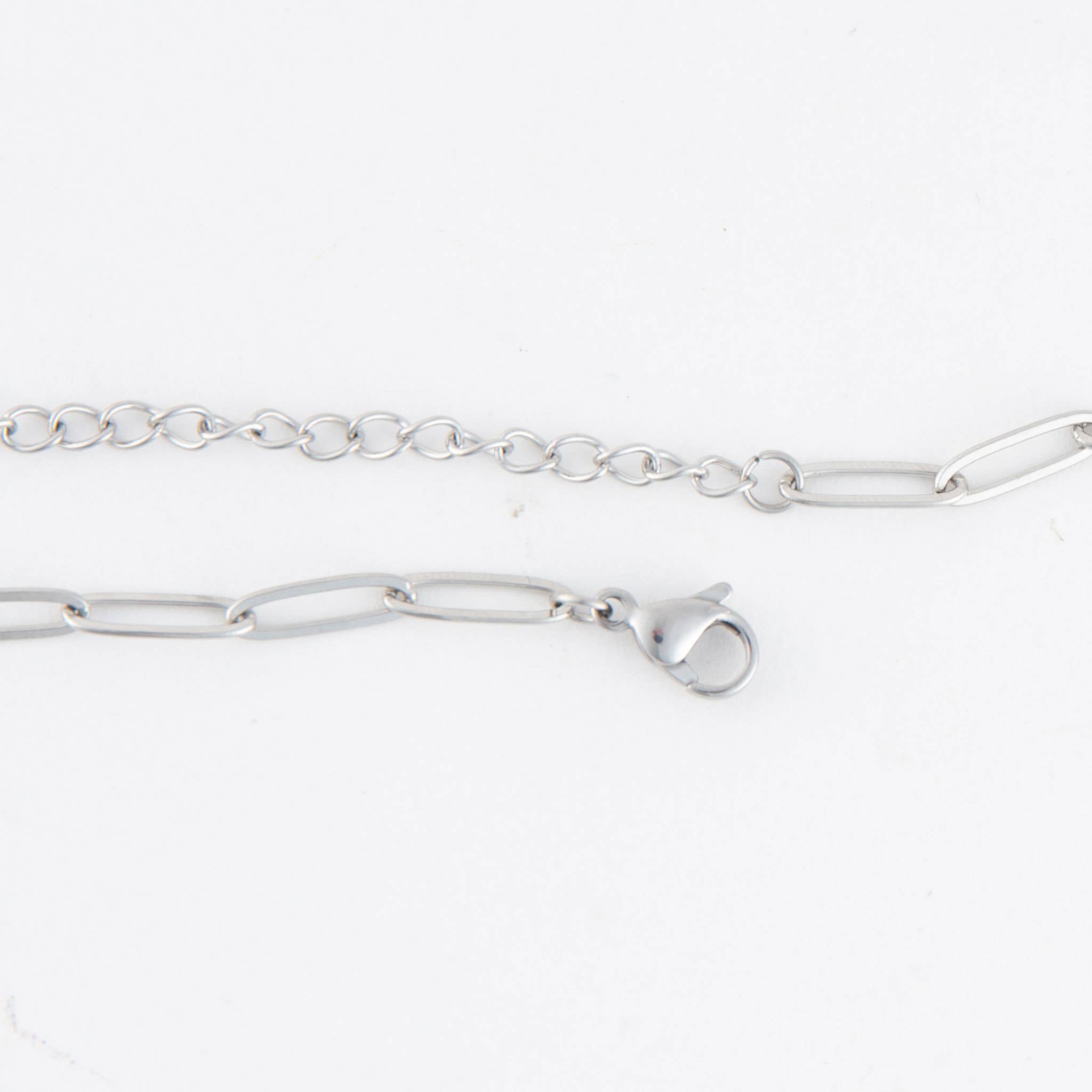 Waterproof 18" Paperclip Chain Necklace