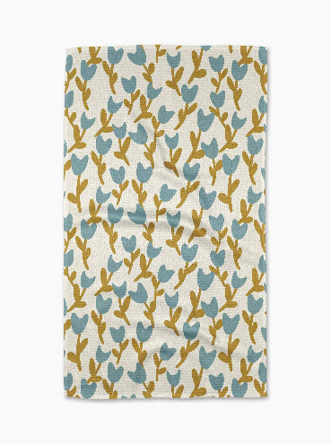 Tulip Garden Tea Towel