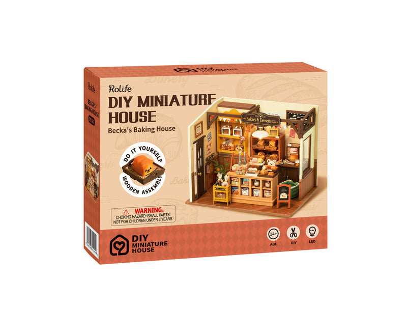 Miniature House Kit: Becka's Baking House