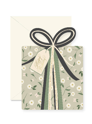 Floral Birthday Gift Card