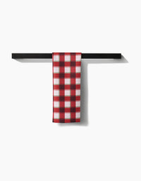 Jingle Plaid Tea Towel