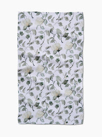 Spring Floral Blossoms Tea Towel